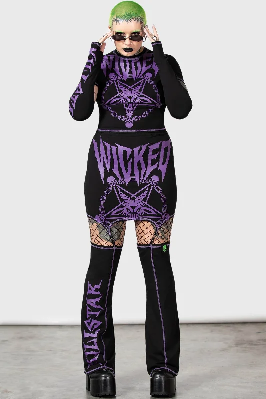 Layered Comfort Martyr Suspender Skirt