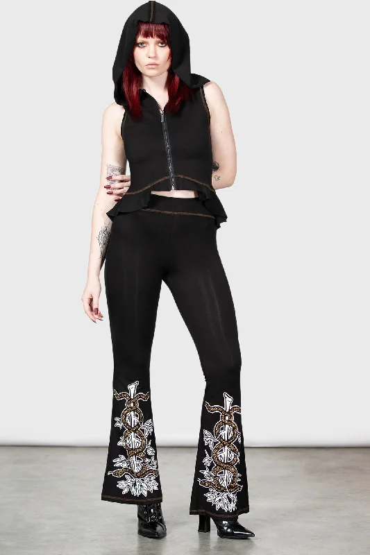 Versatile Outfits Serpent's Trick Bootcut Trousers