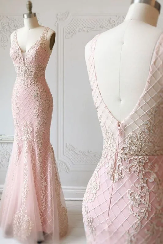 Relaxed Fit Wear Luxury Beadings Mermaid Long Evening Dress