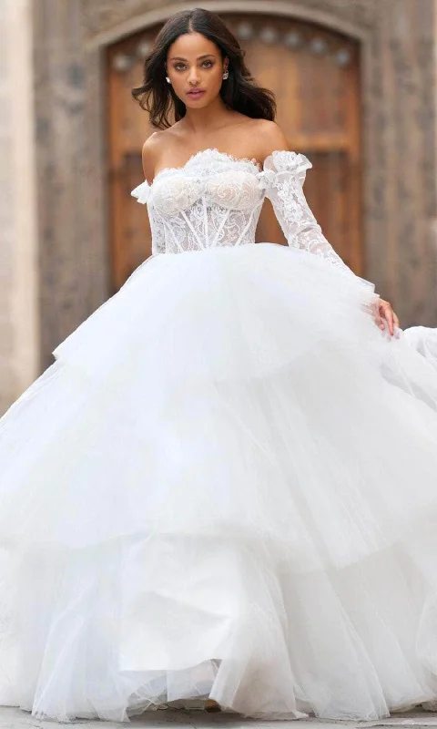 Trendy Looks Sherri Hill 55437 - Frilled Gown