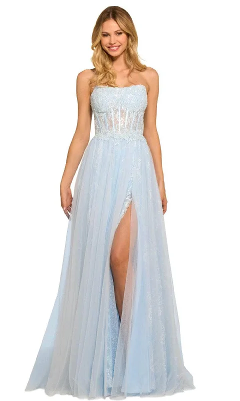 Modern Chic Sherri Hill 55489 - Strapless Gown