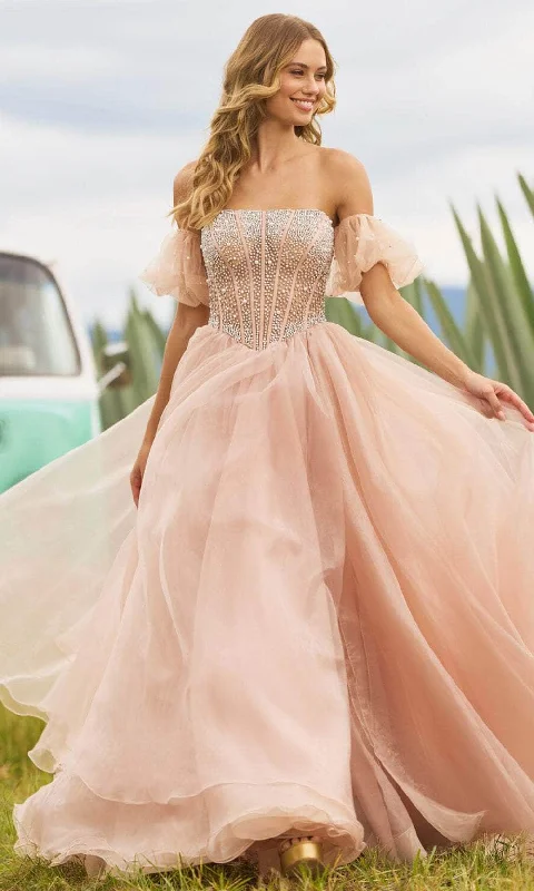 Soft Touch Sherri Hill 55580 - Tulle Ballgown