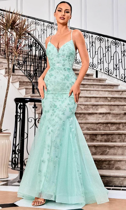 Urban Chic J'Adore Dresses J24031 - Glitter Mermaid Prom Dress