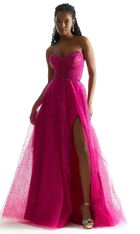 Effortless Looks Mori Lee 49028 - Crystal Sweetheart Prom Dress