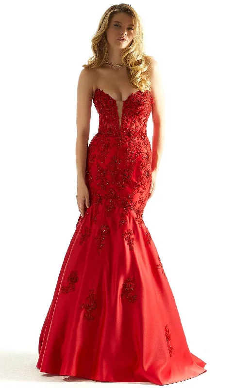 Chic Outfits Mori Lee 49060 - Mermaid Floral Prom Dress